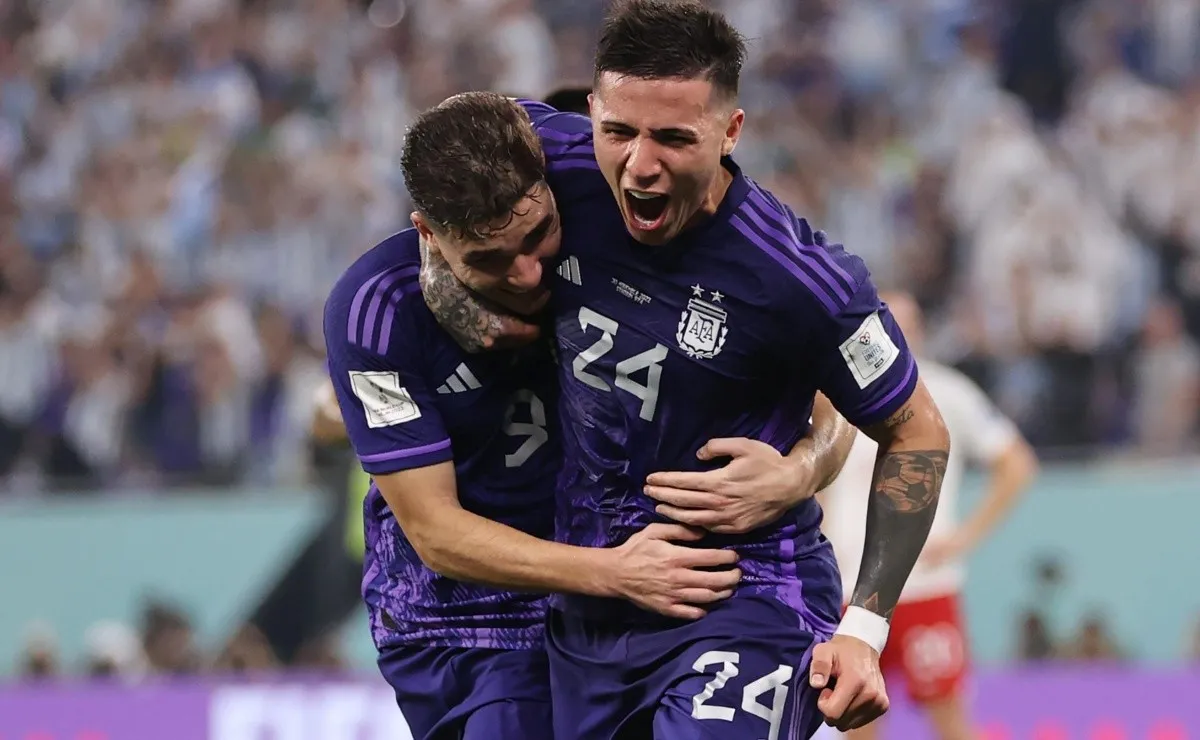Enzo y Julián la rompieron toda en el triunfo frente a Polonia.