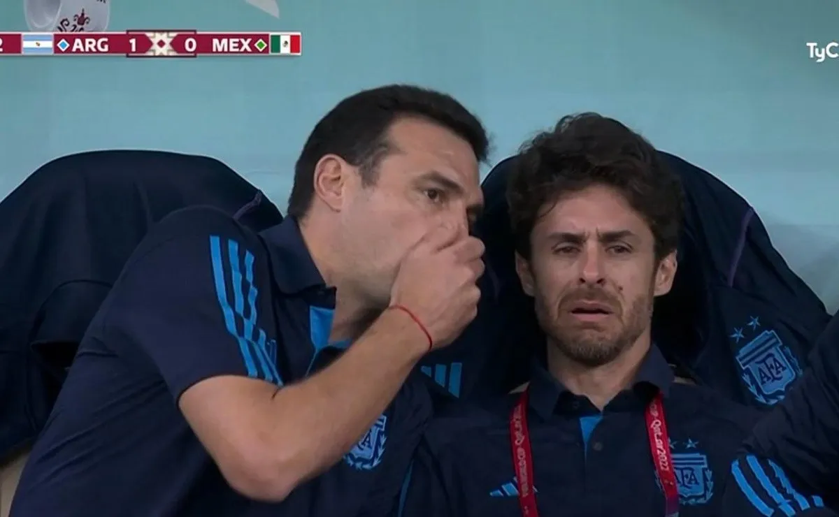Se vivió un emotivo momento en pleno partido ante México.