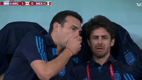 Se vivió un emotivo momento en pleno partido ante México.