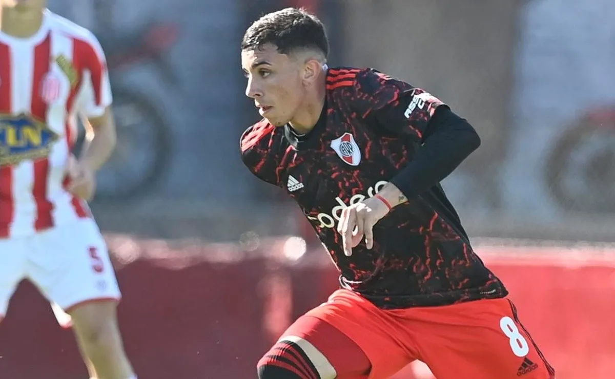 Franco Alfonso es una de las promesas de la Reserva de River.