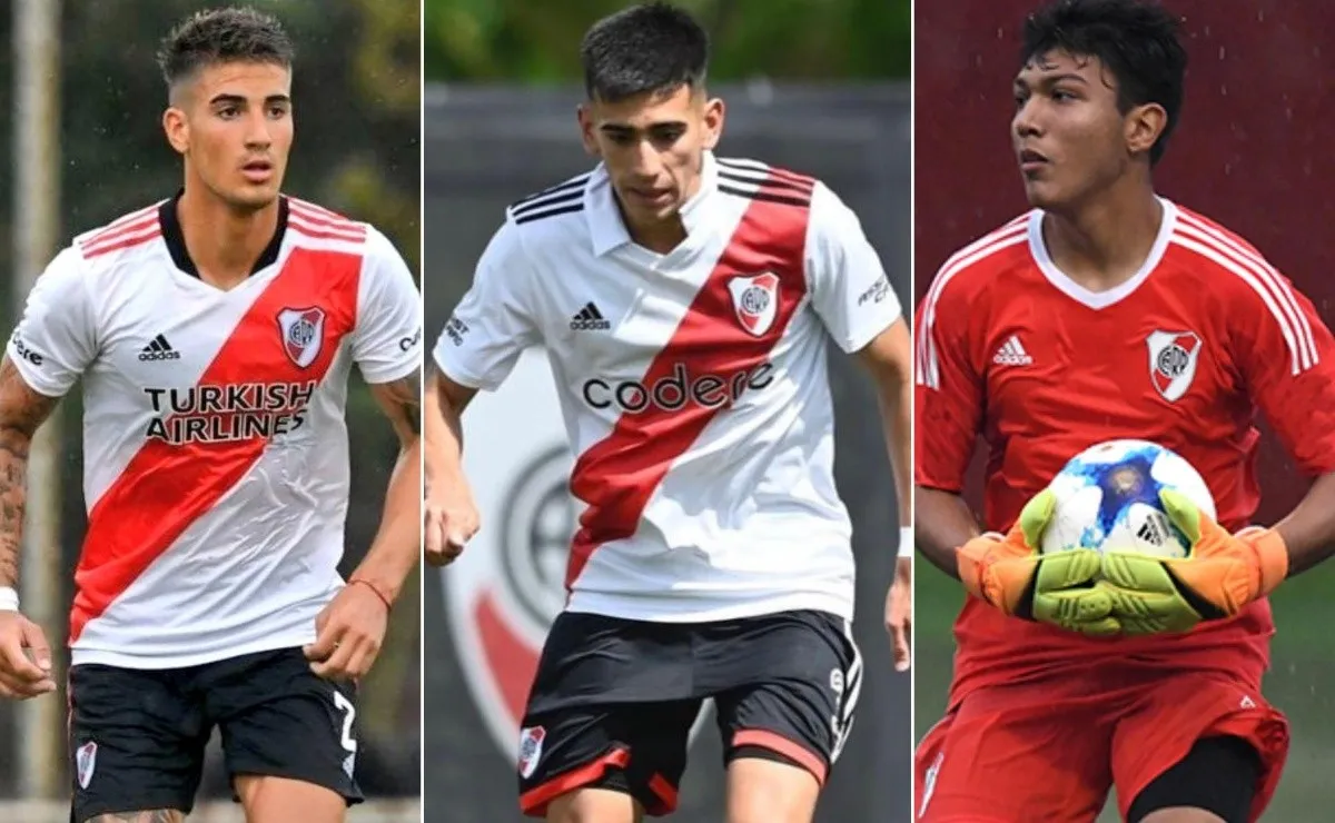 Petrasso, Gargiulo y Gómez, tres juveniles que no firmarán su primer contrato con River.