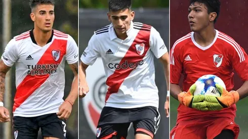 Petrasso, Gargiulo y Gómez, tres juveniles que no firmarán su primer contrato con River.