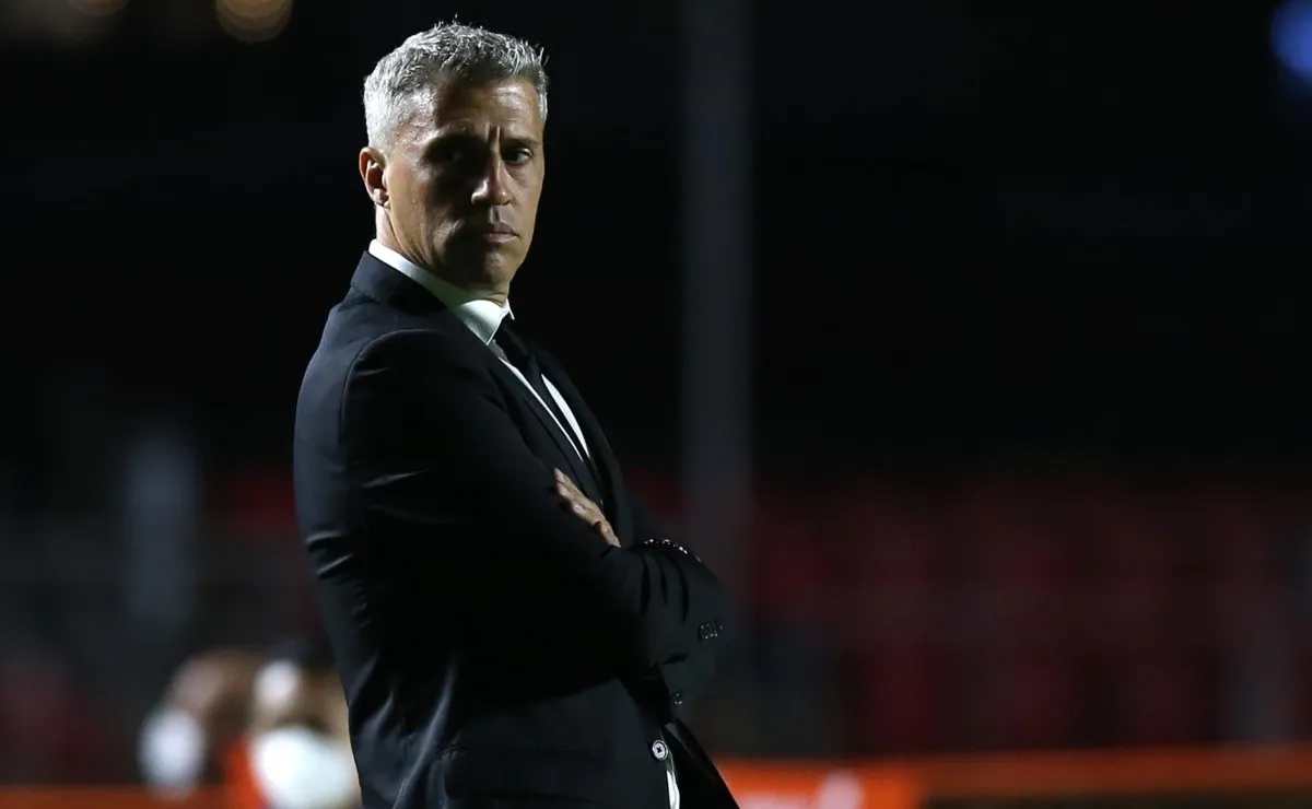 Hernán Crespo habló de la llegada de Demichelis a River.