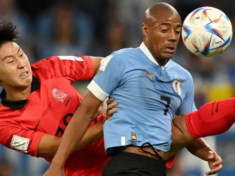 De La Cruz ingresó cerca del final en el empate de Uruguay