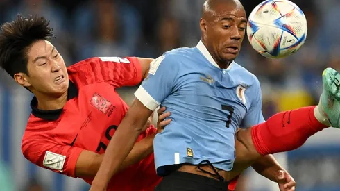 De La Cruz jugó los últimos 20 minutos del partido de Uruguay
