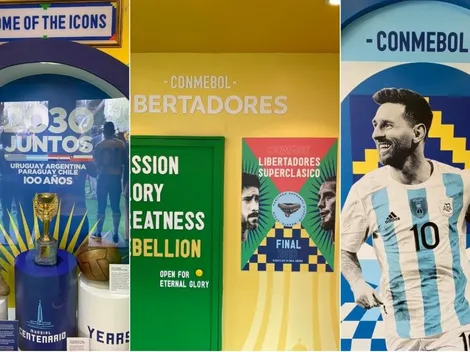 La final de Madrid, presente en el espacio de la Conmebol en el Mundial