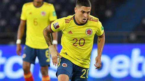 Quintero fue titular en Colombia frente a Paraguay