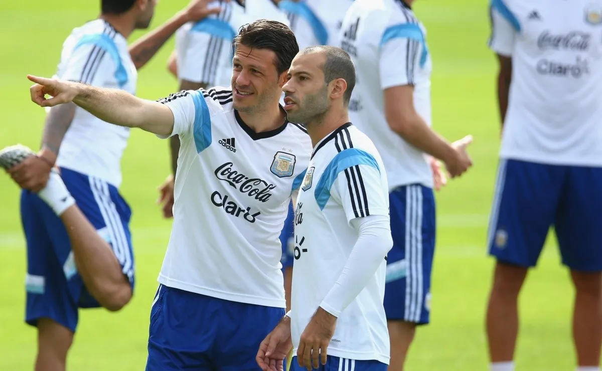 Micho y Masche compartieron plantel en la Selección Argentina que disputó el Mundial 2014.
