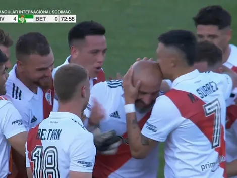 Para llorar: emotivo gesto de todo el plantel con Pinola en su adiós