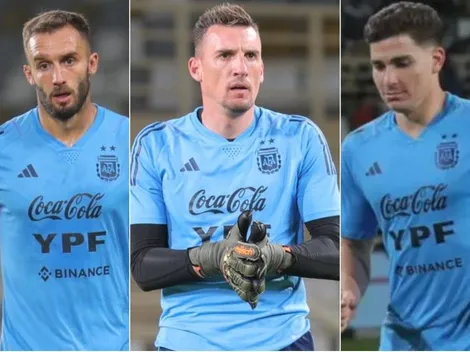 Los dorsales que usarán Armani y los ex River en el Mundial