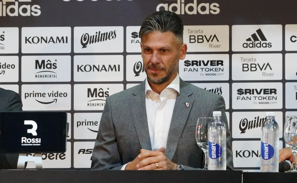 Martín Demichelis tuvo su primera conferencia como DT del Más Grande.