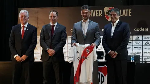 Mirá la presentación de Martín Demichelis como nuevo técnico del Más Grande.