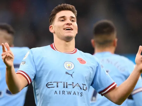 Julián anotó un golazo en la victoria contra el Chelsea