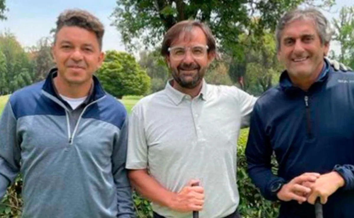 Gallardo, Rodrigo Gómez y Francescoli.