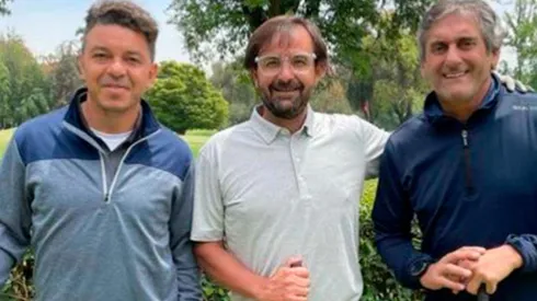 Gallardo, Rodrigo Gómez y Francescoli.