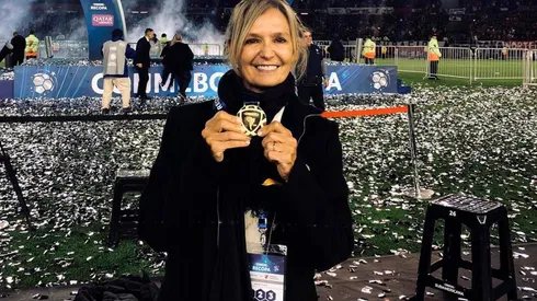 Sandra Rossi se despidió de Marcelo Gallardo.