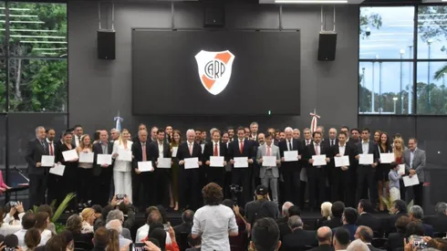 La Comisión Directiva de River aprobó por unanimidad el Balance del último ejercicio.