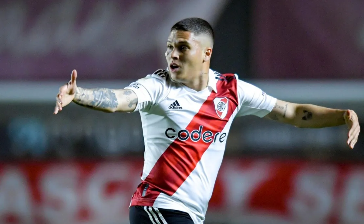 Juanfer termina su contrato con River el próximo 31 de diciembre.