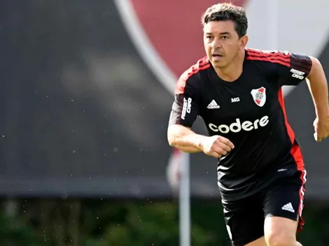 Así fue la última práctica del Muñeco en el River Camp