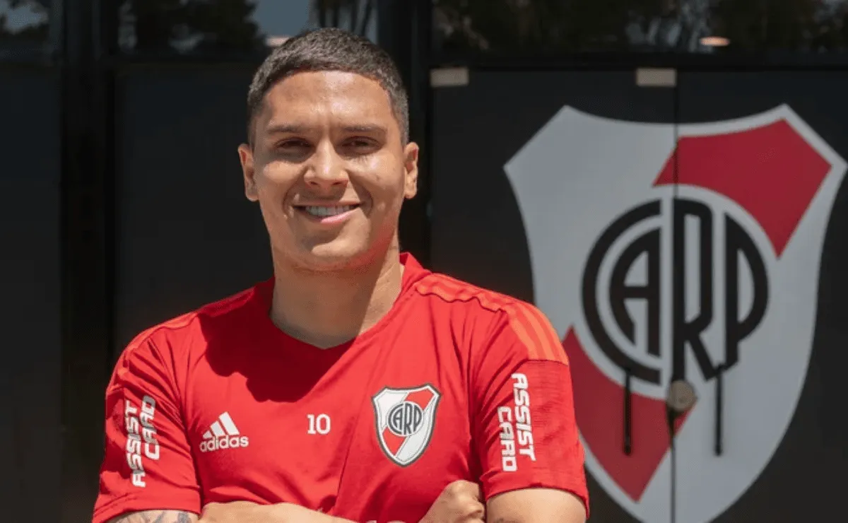 Todavía no está definido su futuro, pero Juanfer quiere quedarse en River.