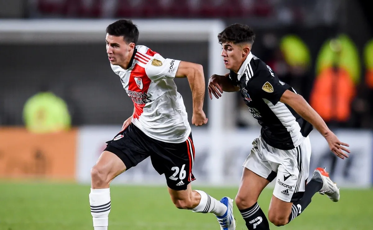 River y Colo Colo se cruzan en un amistoso en Chile.