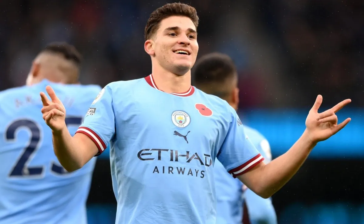 Julián marcó su séptimo gol en el City.
