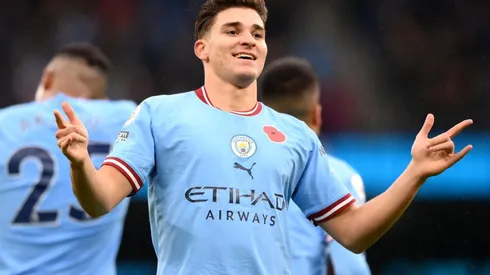 Julián marcó su séptimo gol en el City.