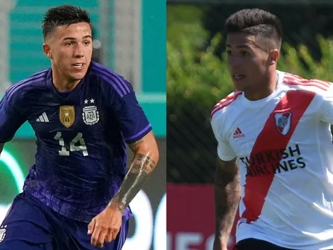 La historia de Enzo Fernández: de la Reserva de River al Mundial en tres años
