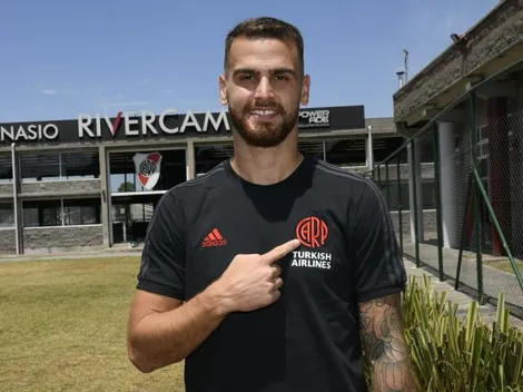 González Pírez: "Me gusta Demichelis, lo admiro desde chico"