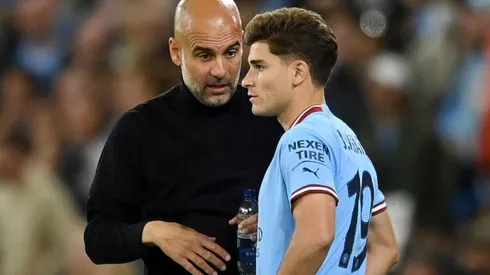 Guardiola volvió a elogiar a Julián.