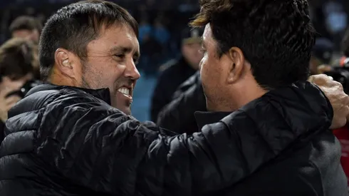 El último cruce entre el Muñeco y el Chacho, cuando todavía era DT de Racing.