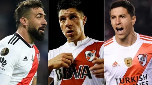 Lucas Pratto, Enzo Pérez y Nacho Fernández, tres de los mejores refuerzos que llegaron a River en la era Gallardo.