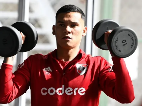 Ojo River: Herrera terminó la práctica con una molestia