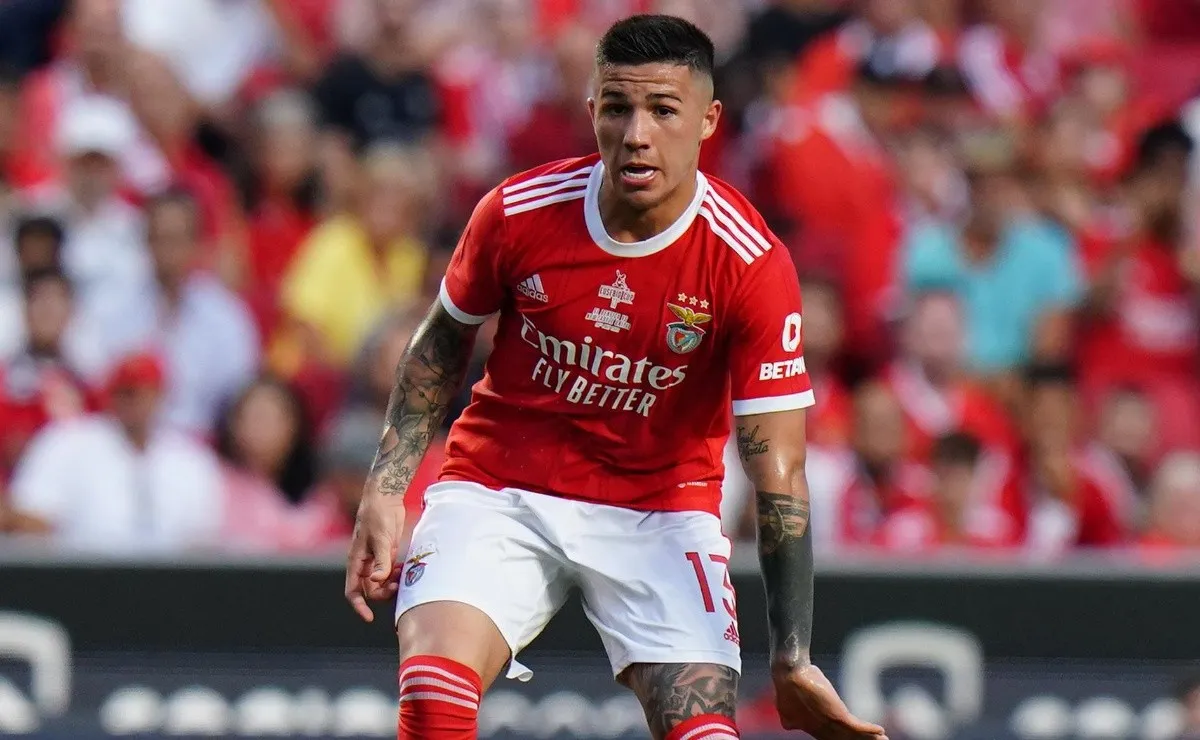 Enzo Fernández, cada vez más consolidado en el fútbol europeo.