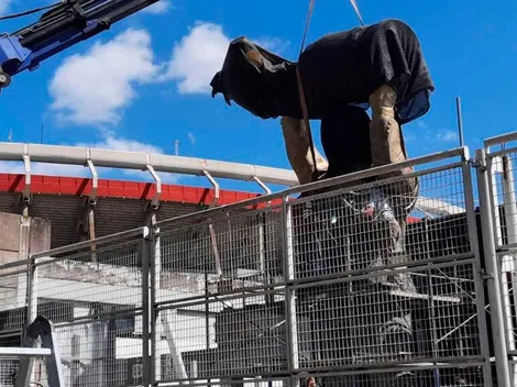 La estatua de Gallardo ya está en el Monumental