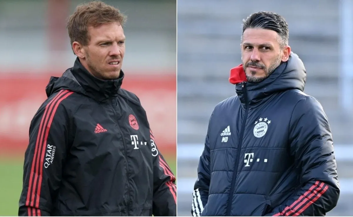 Nagelsmann habló maravillas de Martín Demichelis.
