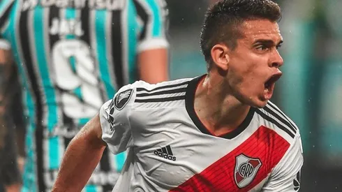 El emotivo posteo de la esposa de Borré recordando la gesta en Porto Alegre.