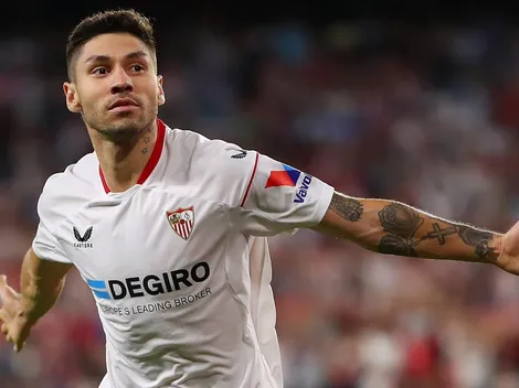 Inolvidable: Montiel marcó su primer gol en la Champions