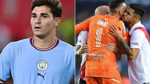 Julián bancó a sus compañeros a la distancia.