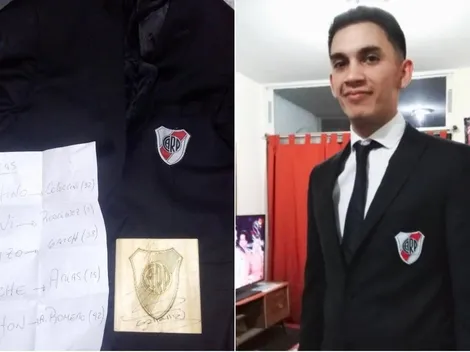 La historia del fanático de River que tuvo un saco histórico de Gallardo y se lo devolvió