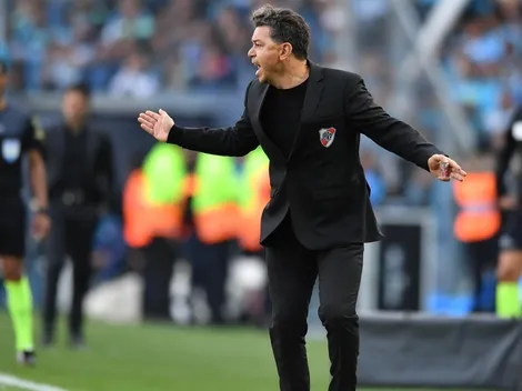 Así vivió Gallardo su último partido oficial