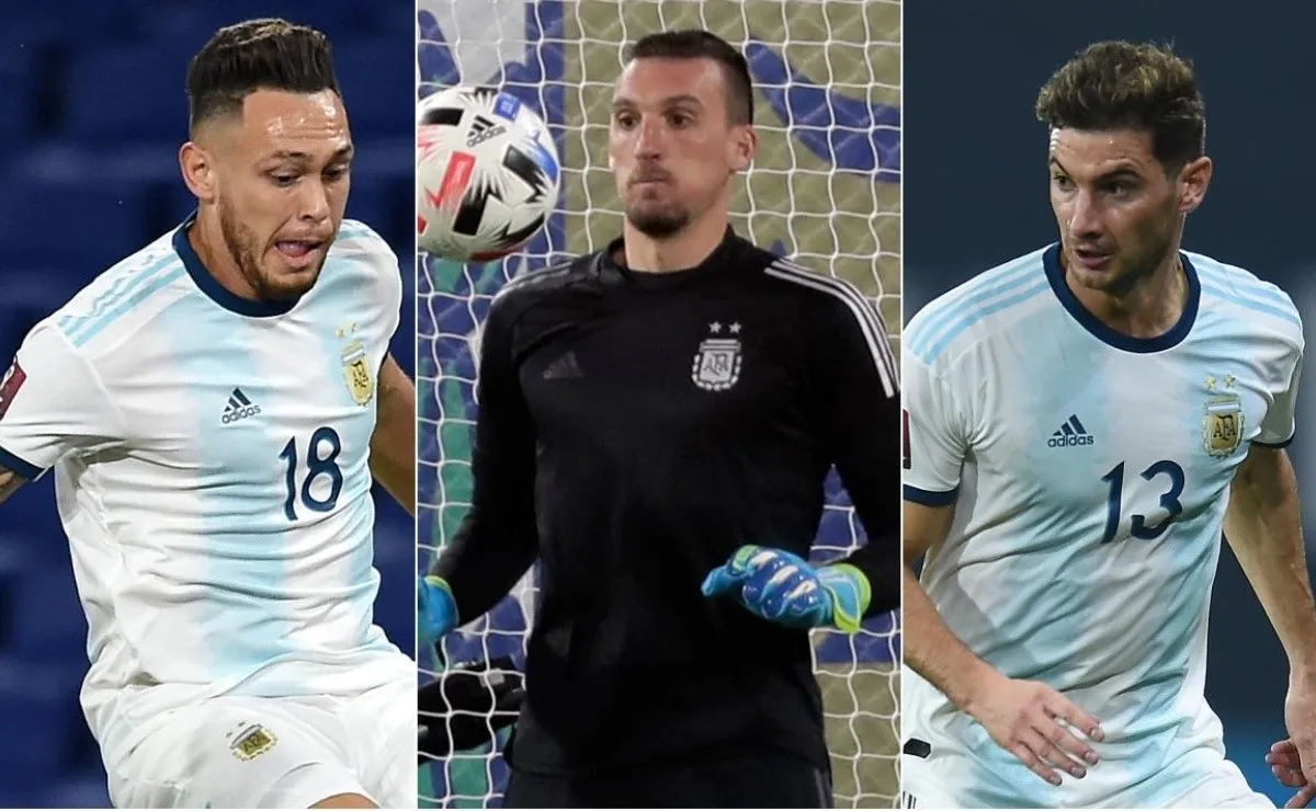 Ocampos, Armani y Alario.
