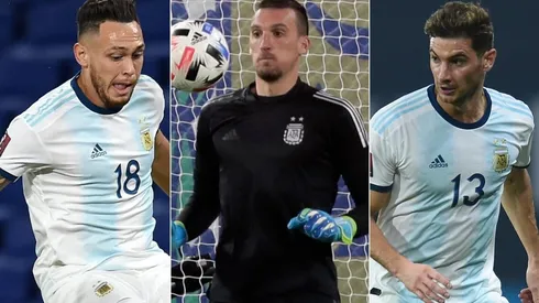 Ocampos, Armani y Alario.