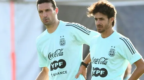 Pablo Aimar es uno de los ayudantes de Scaloni en la Selección Argentina.