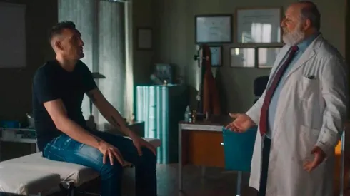 La actuación de Armani en la publicidad de Quilmes previa al Mundial.