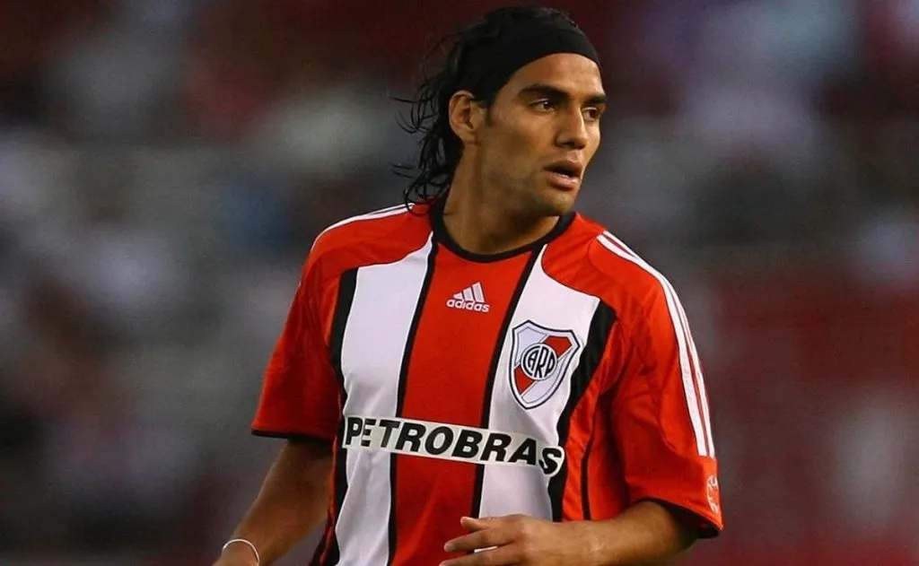 Falcao jugó en River entre 2005 y 2009: 45 goles en 111 partidos.
