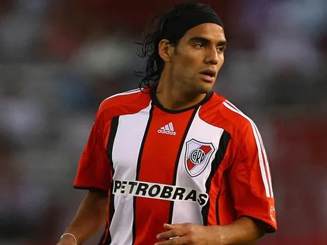 Falcao dejó en claro su amor por River en un divertido video