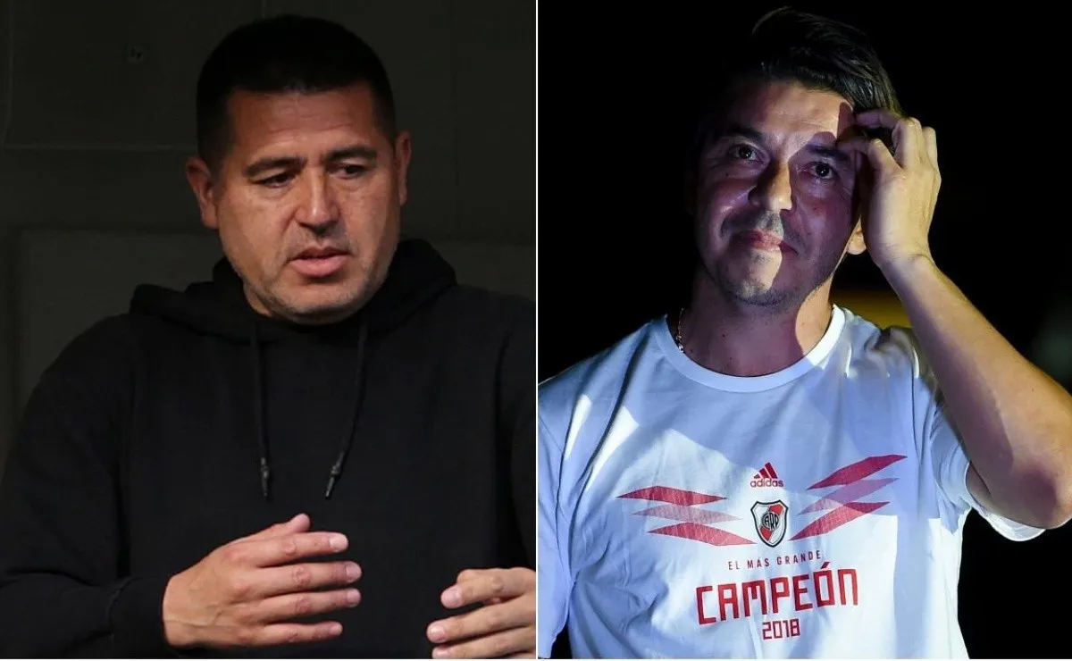 Riquelme elogió a Gallardo.