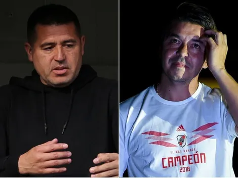 Riquelme se rindió a los pies de Gallardo