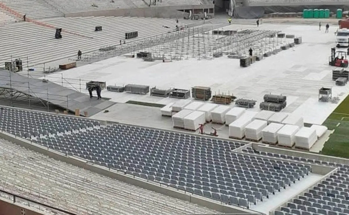 Se utilizarán por primera vez las butacas de la San Martín Inferior.